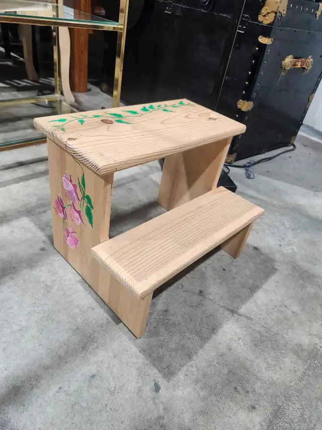 1ft Wooden Step Stool