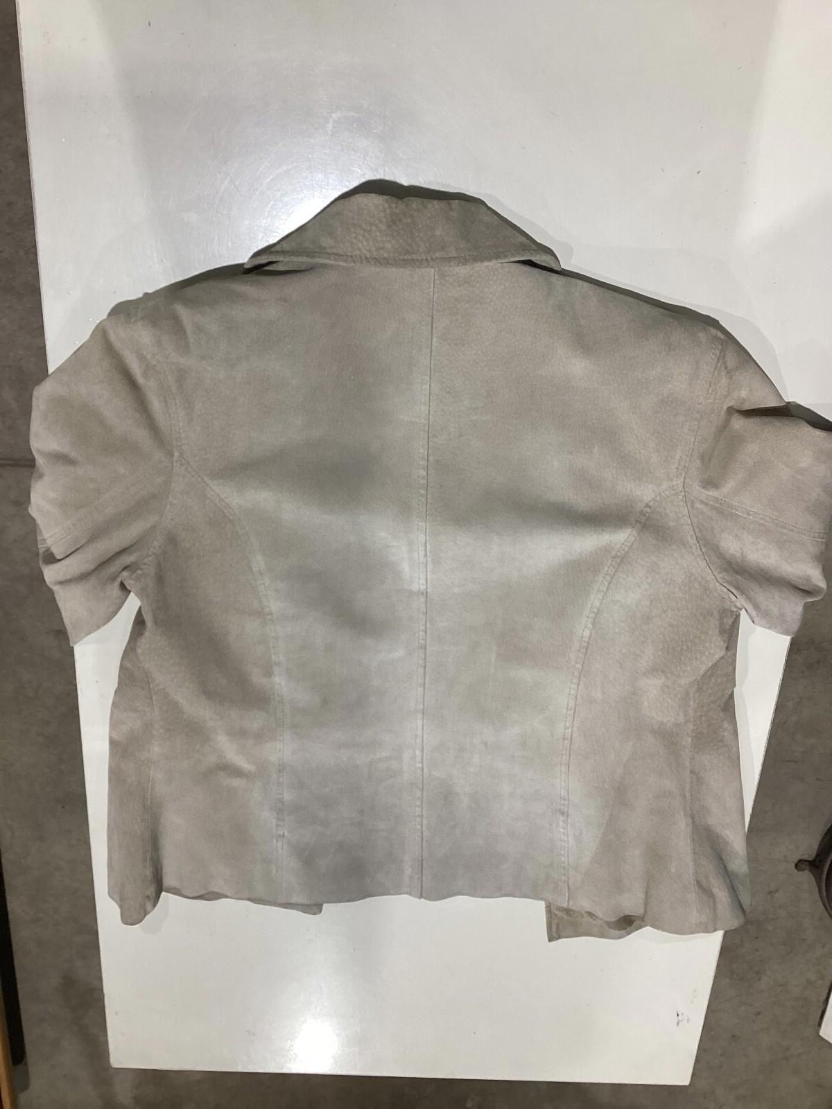 Leather Jacket For Womens Beige Color