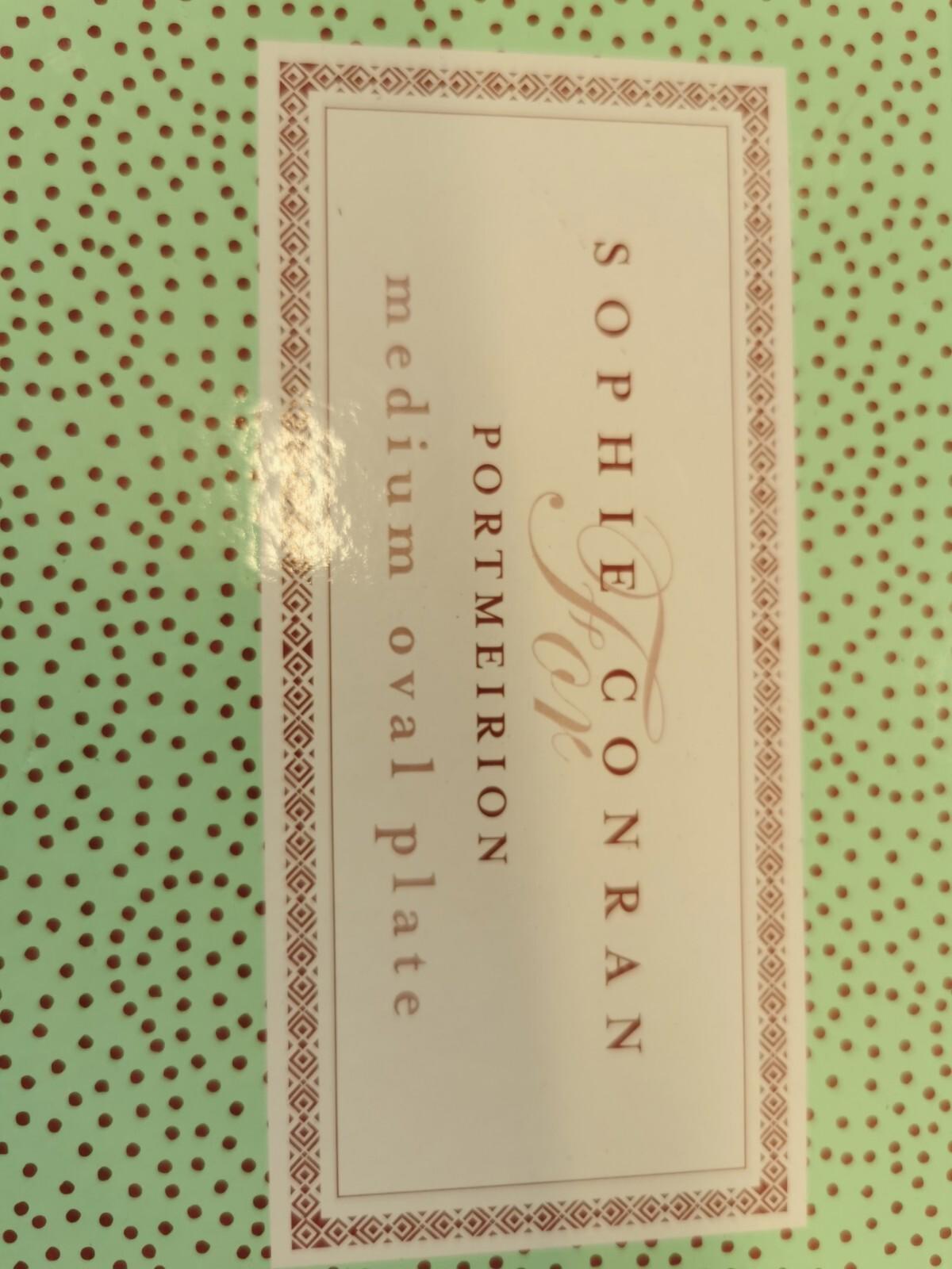 Portmeirion Sophie Conran Oval Platter