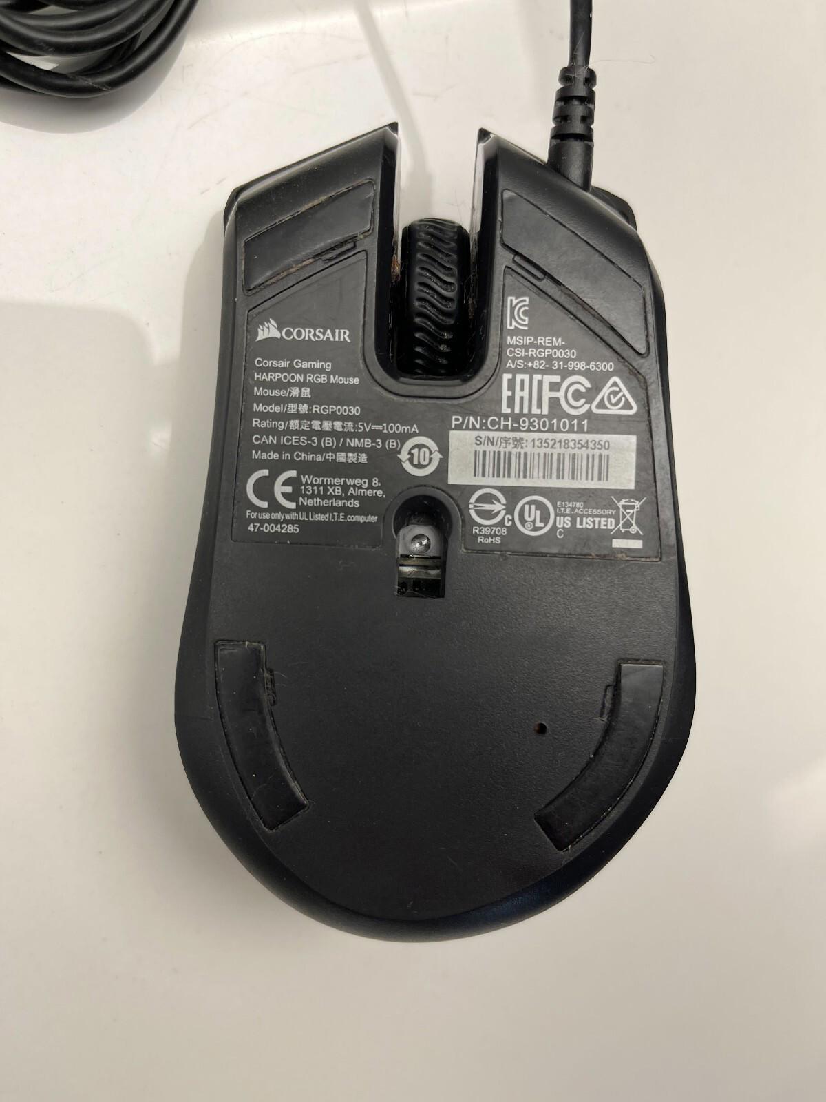 Corsair Harpoon RGB Gaming Mouse USB RGP0030