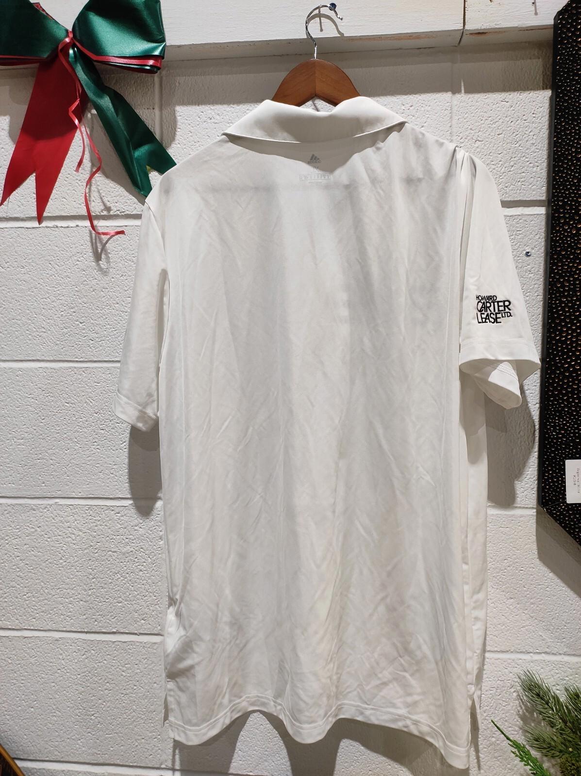 Adidas 3-Stripes Chest Polo Mens Golf Shirt - A324 Size- XL