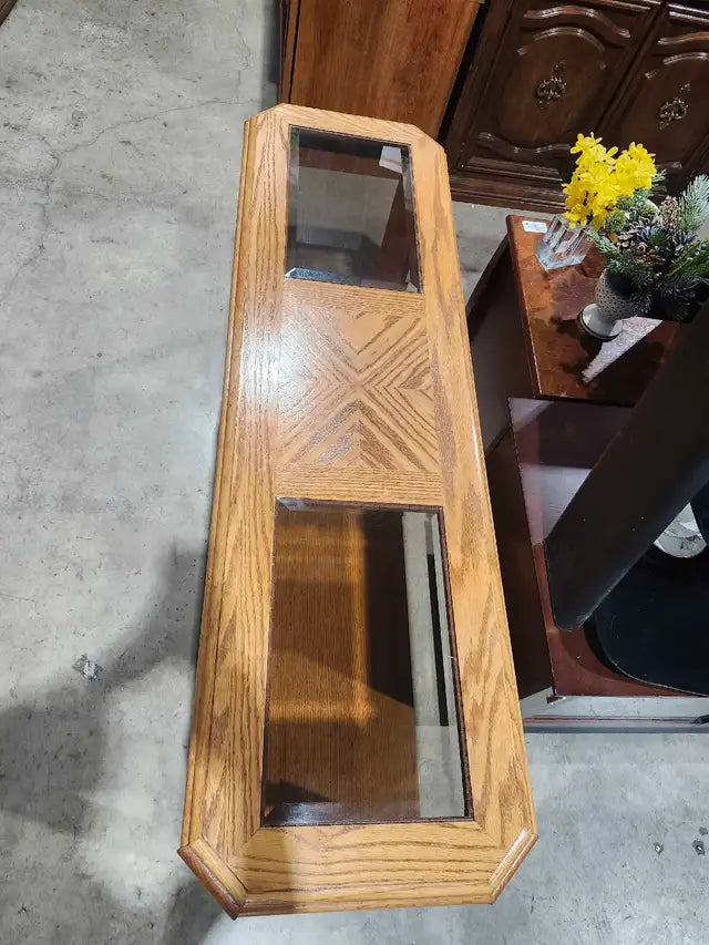 Oak Entryway Table