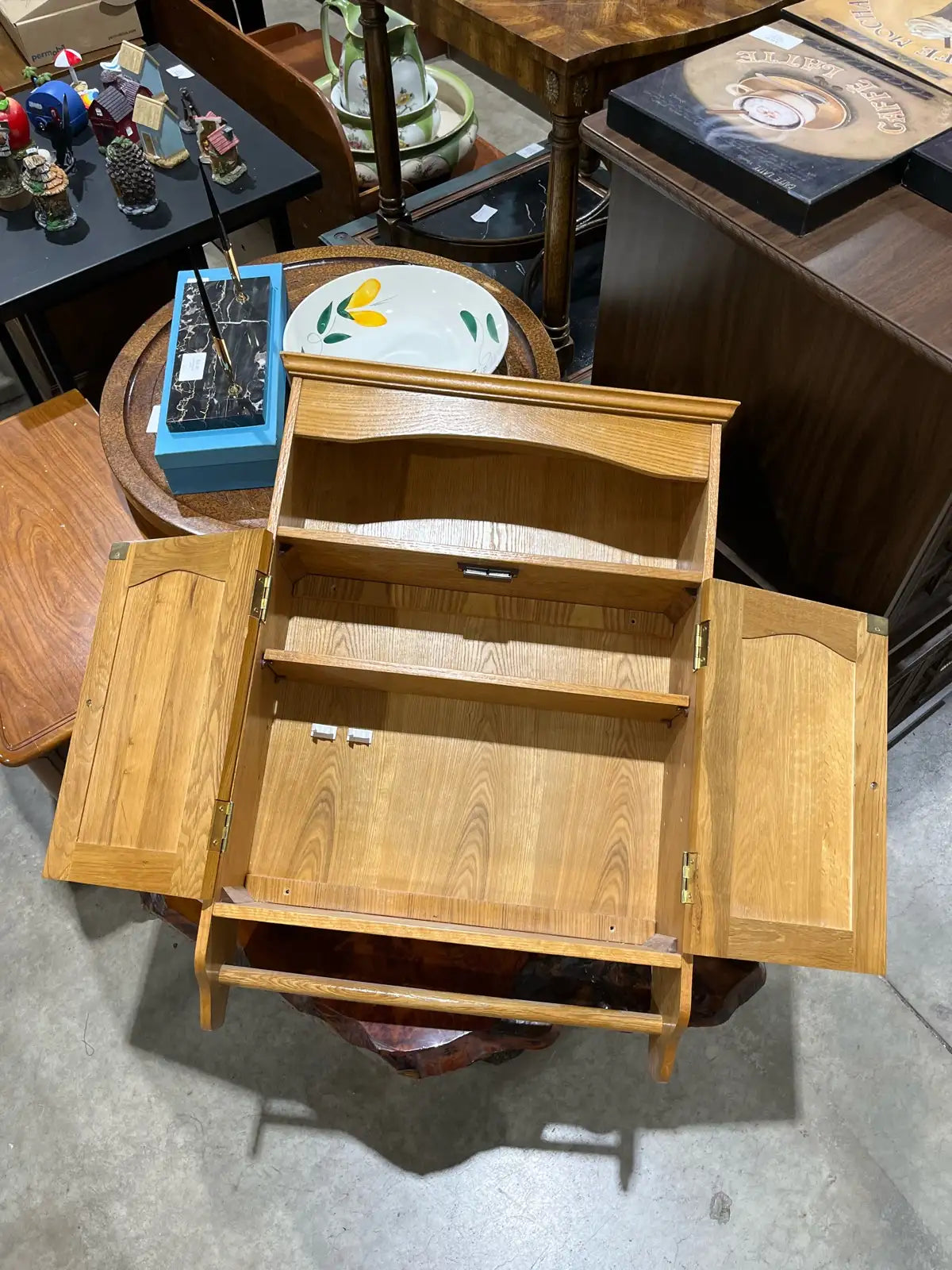 Oak Bathroom/Kitchen Cabinet