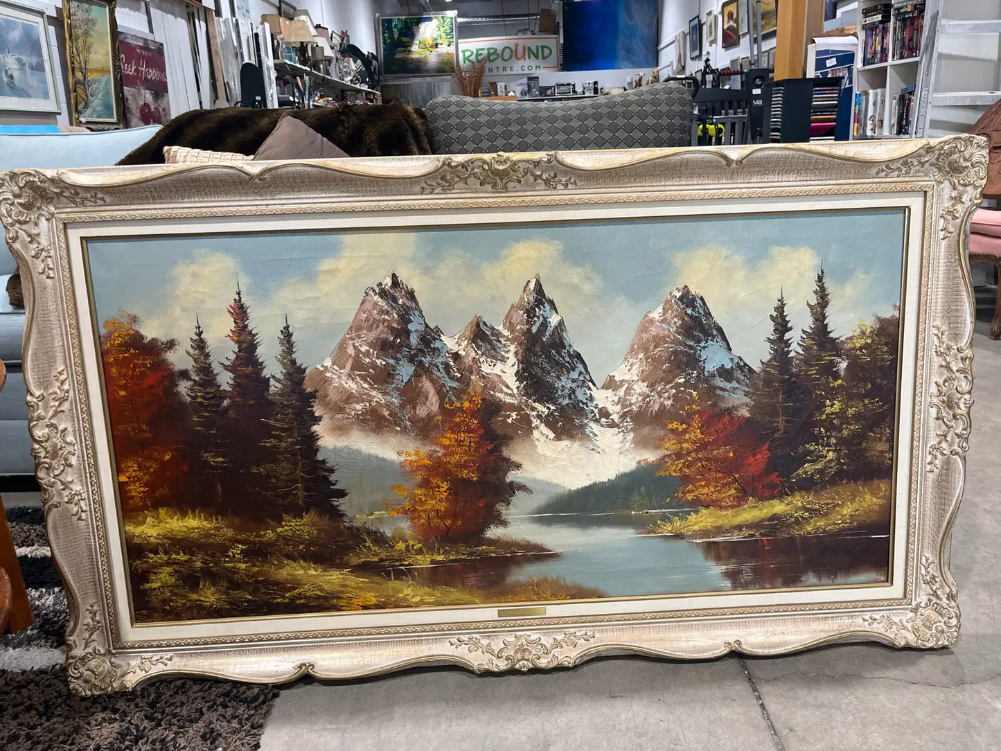 Brooks Oil Painting