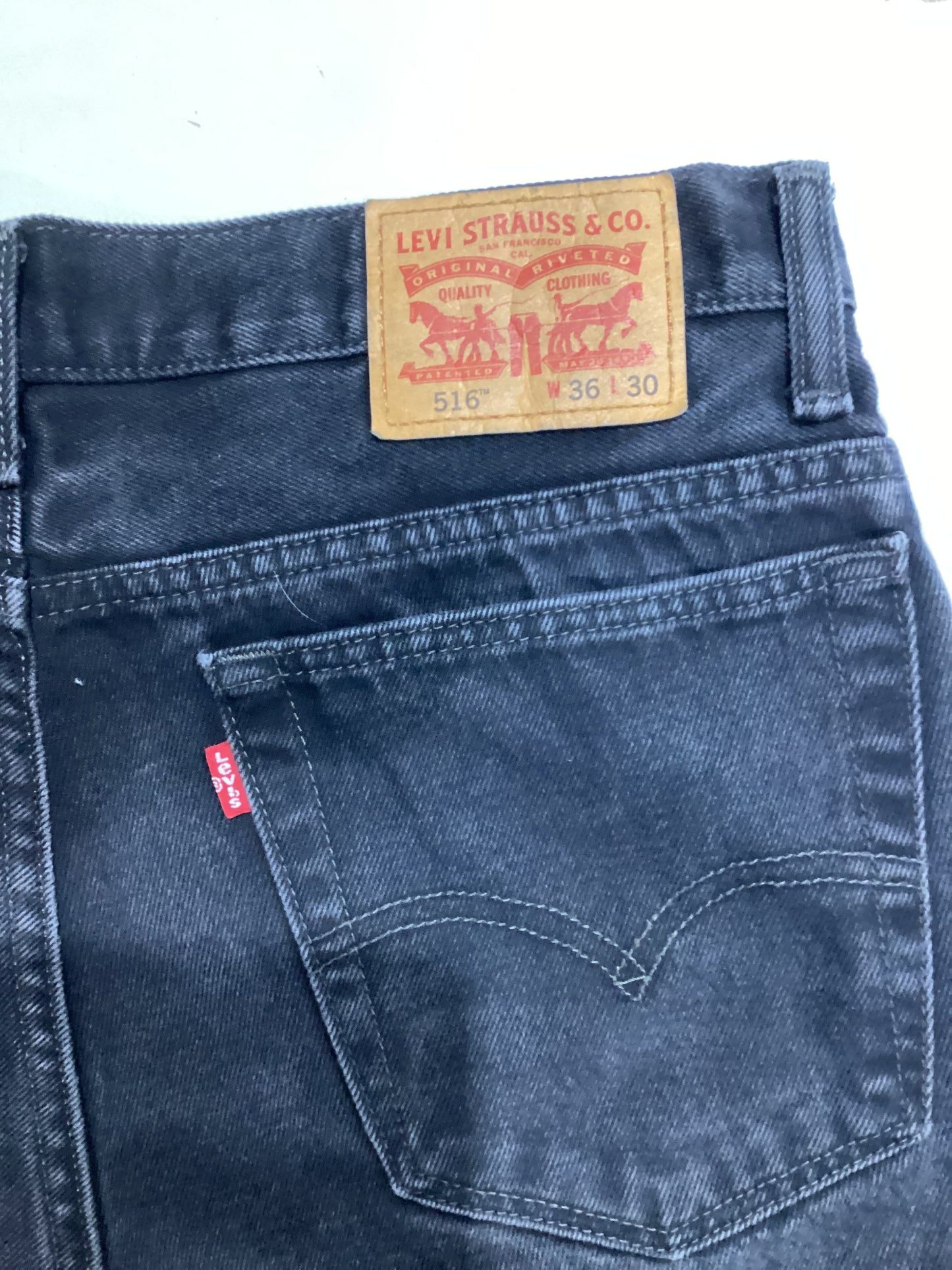 Levi's 505 Black Jeans for Women