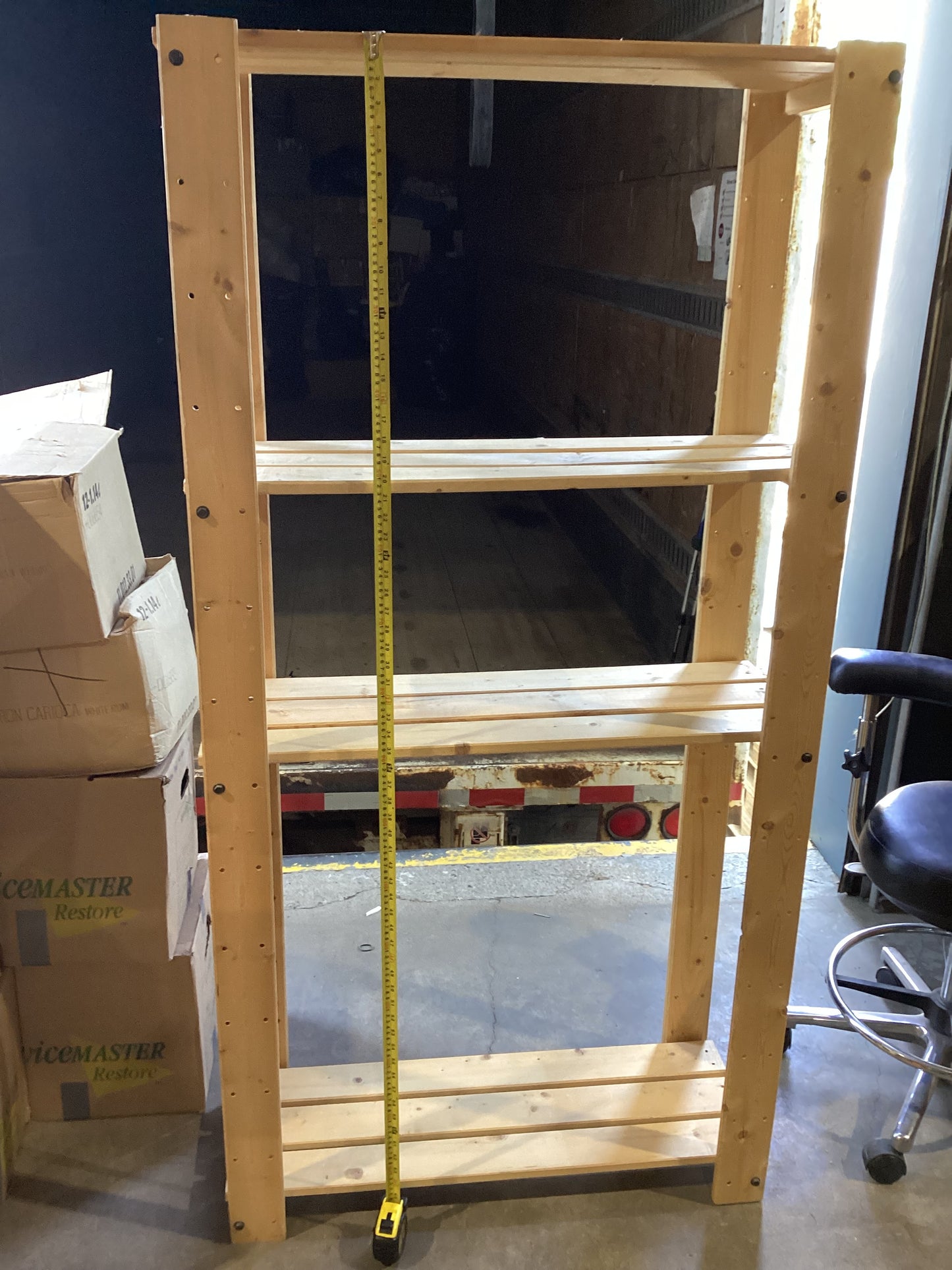 Wooden Shelf Unit
