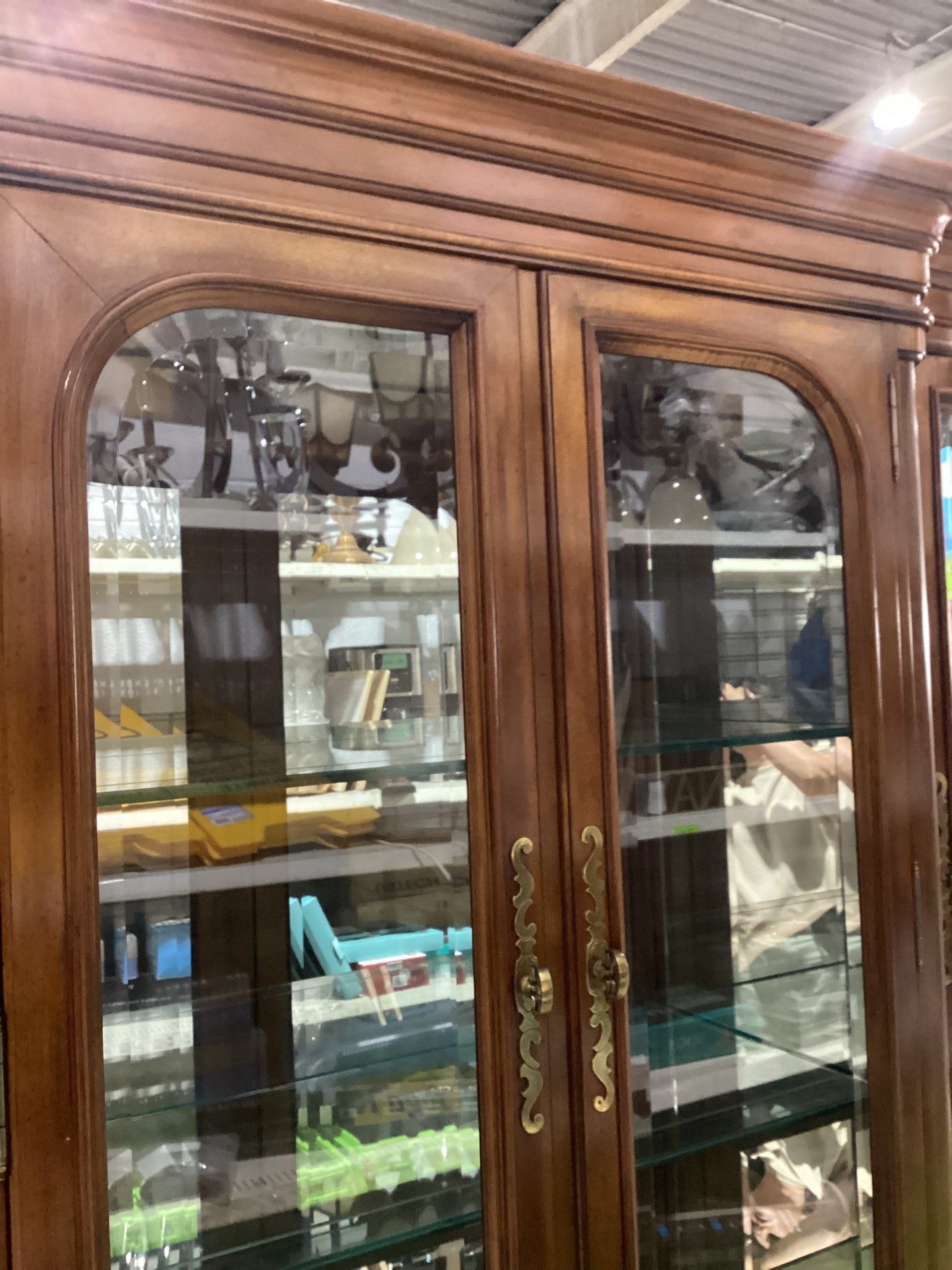 Wooden China Cabinet
