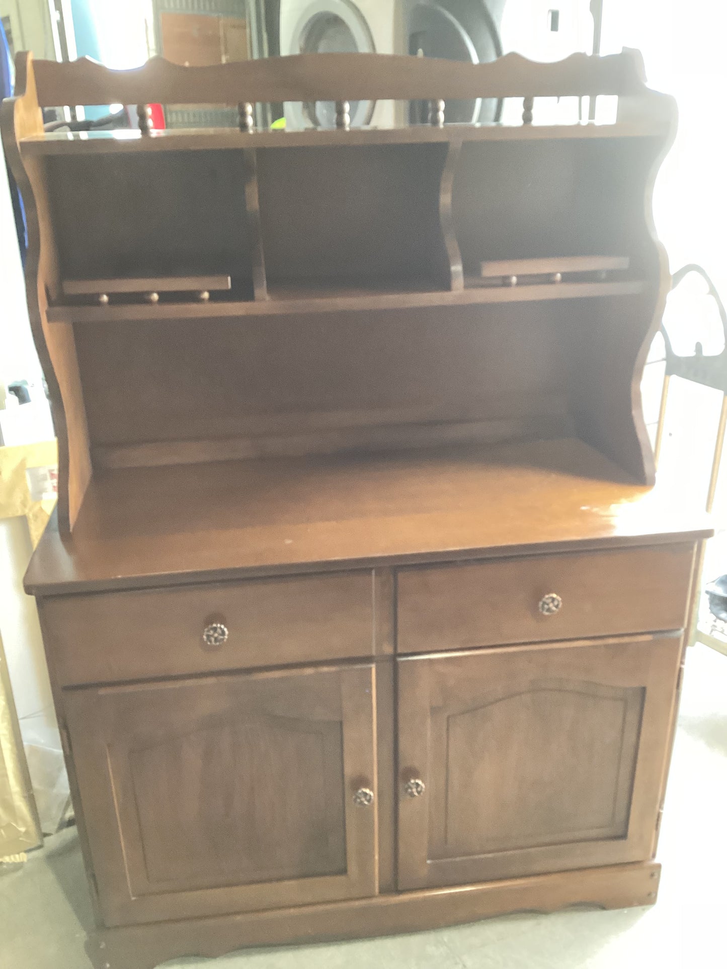 Wooden Hutch with Drawers