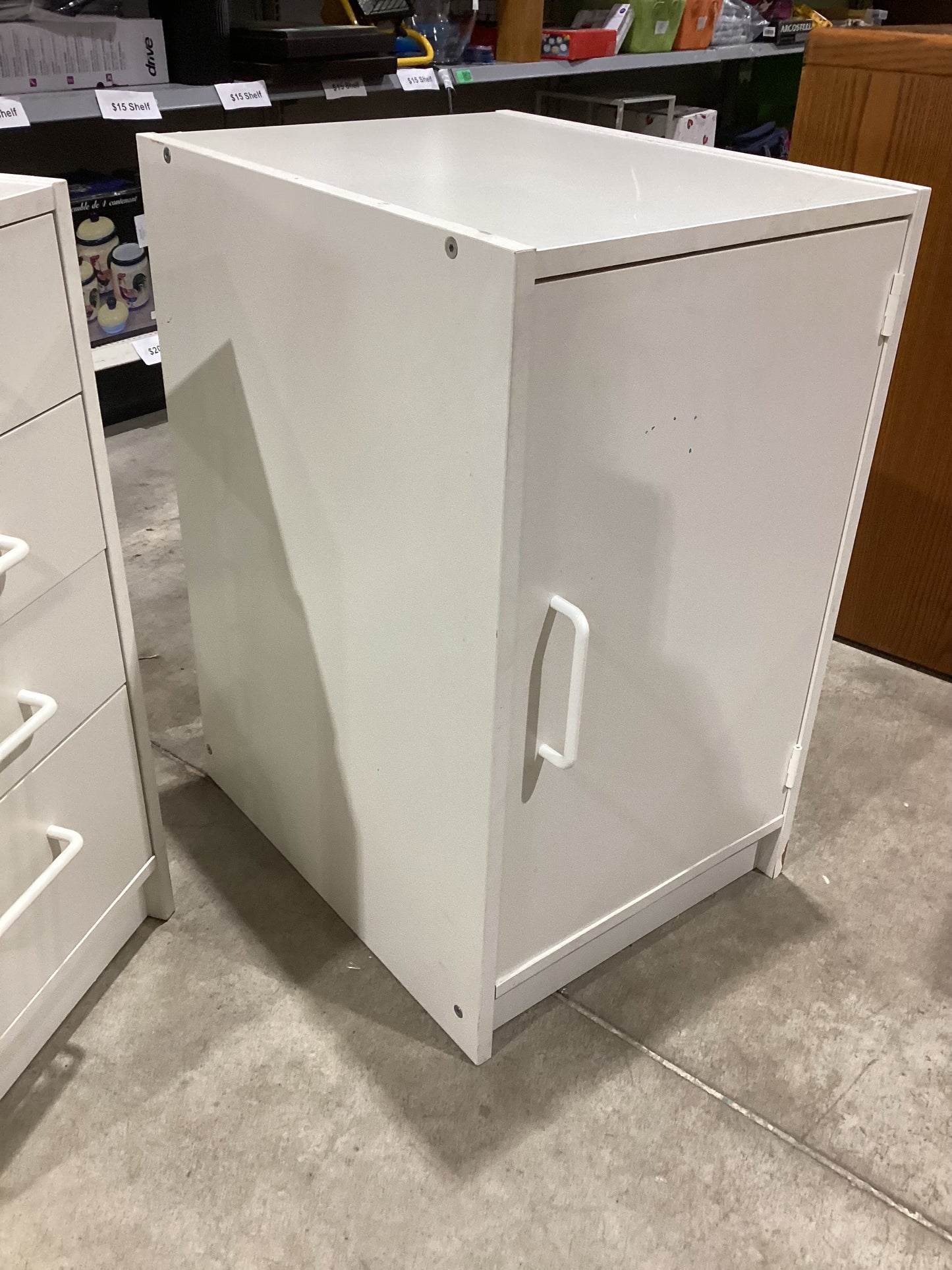 White Storage Cabinet