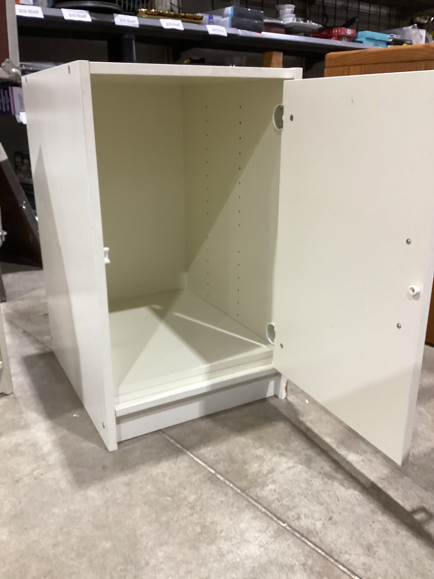 White Storage Cabinet