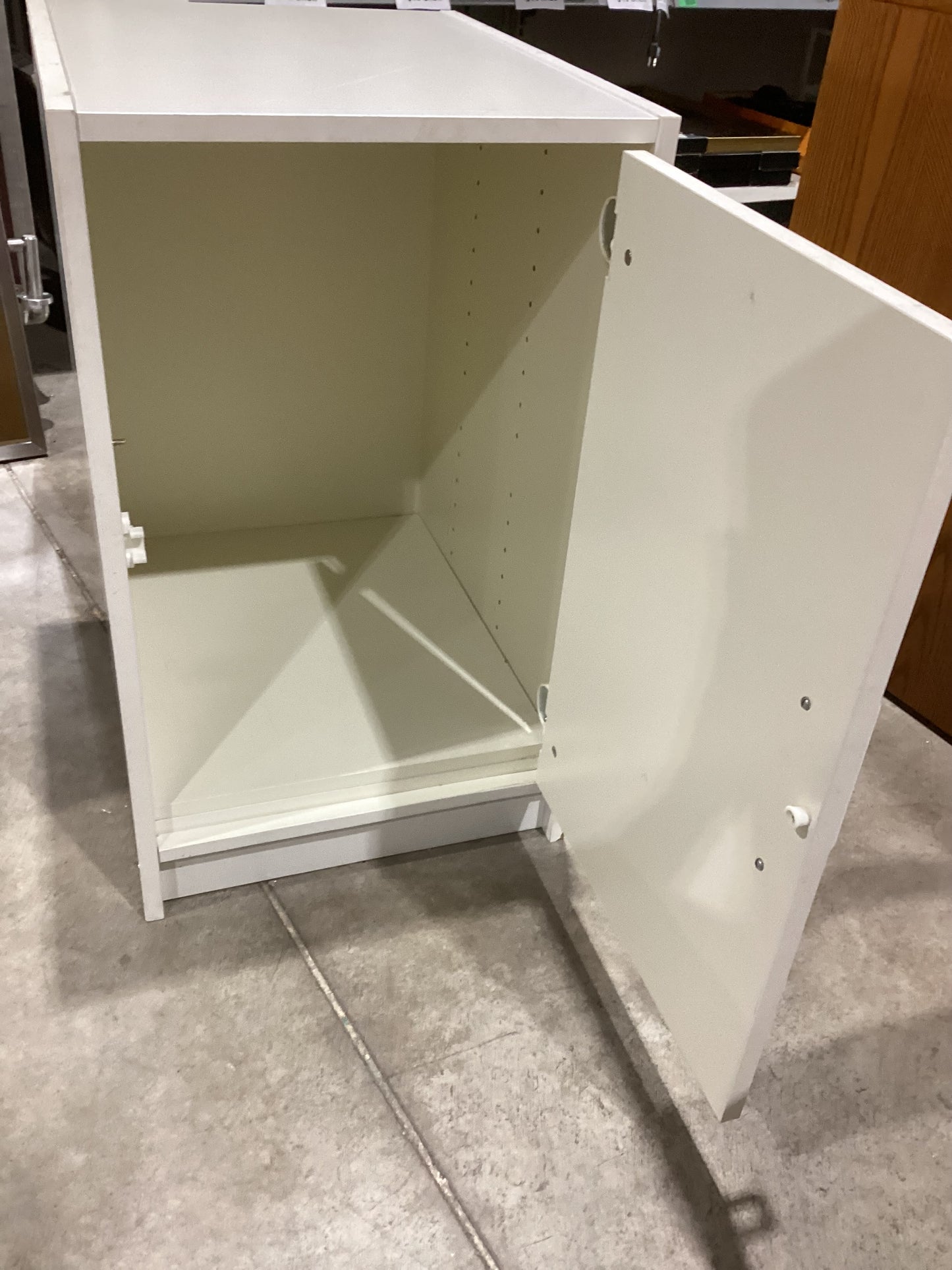 White Storage Cabinet