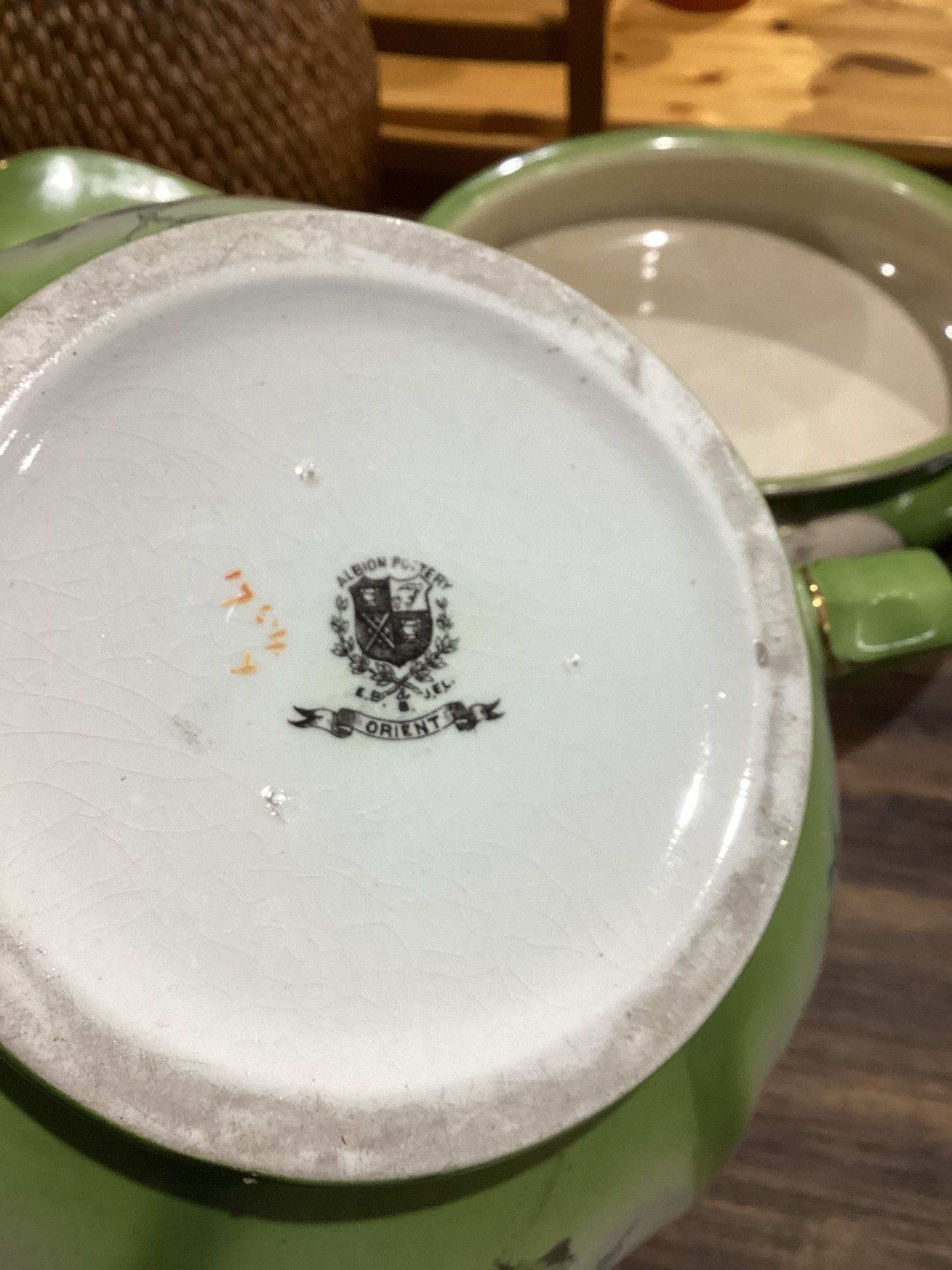 Vintage Ceramic Wash Basin, Pitcher, and Bowl Set