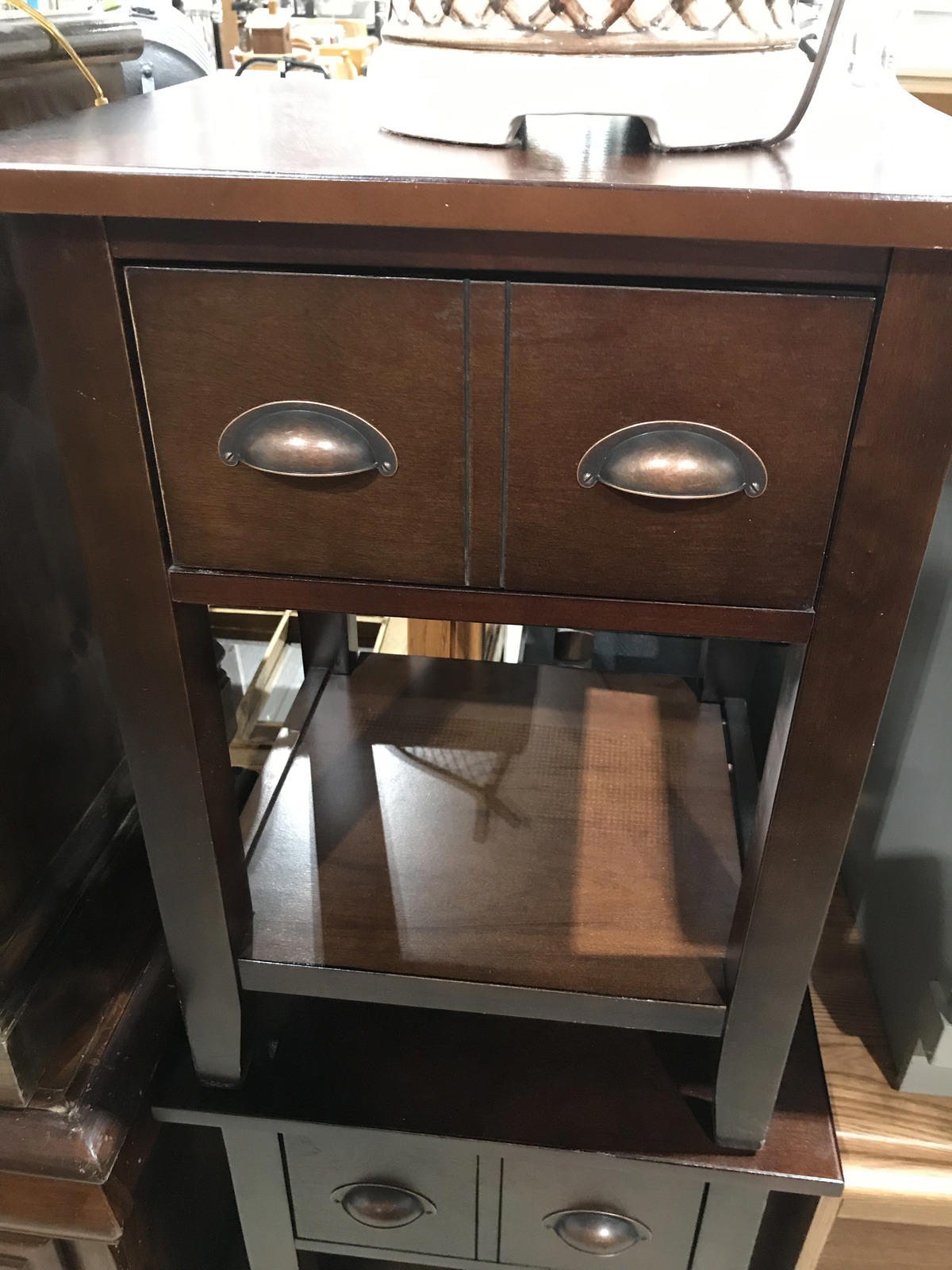 Mid Century Modern Nightstand - Pair