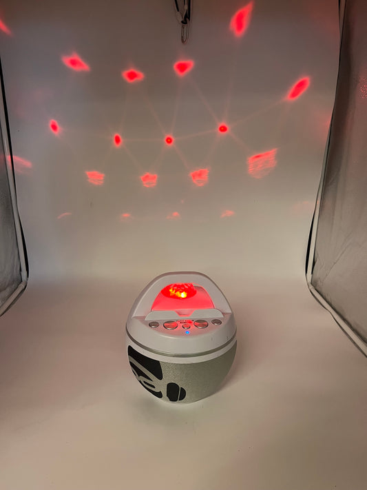 iDance Party Ball 2 BB-10K Bluetooth Karaoke Speaker Disco Light White