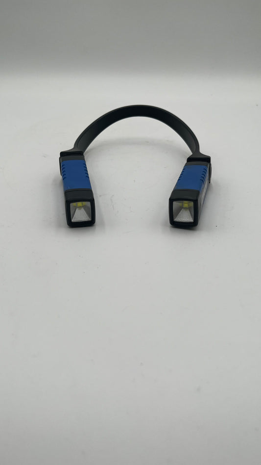 Kobalt Hands Free LED Neck Light Dual Rotating Beams Task Work Light