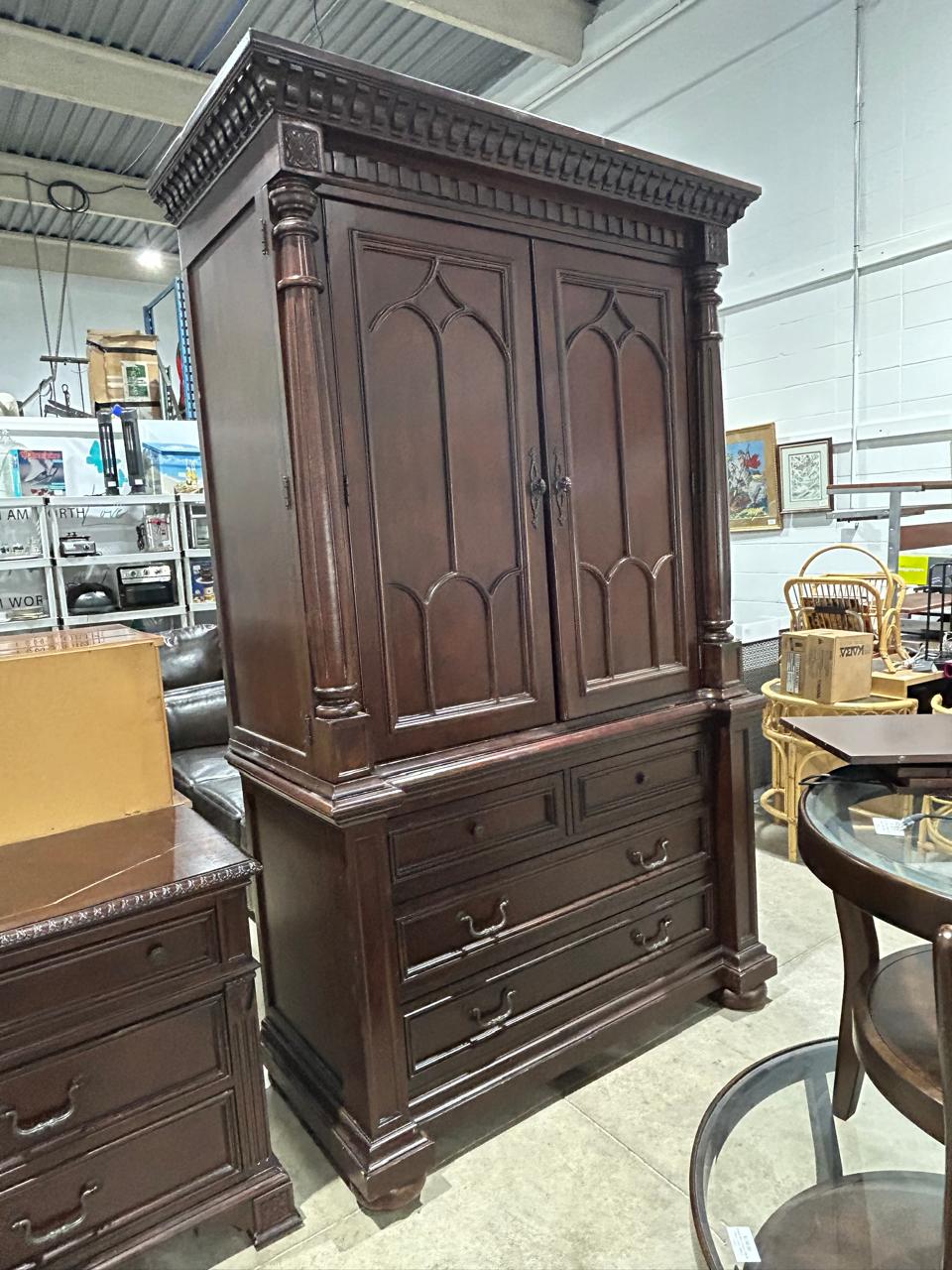 Kimball Office set - Big/Tall Storage Cabinet + 2 Smaller side table/cabinet