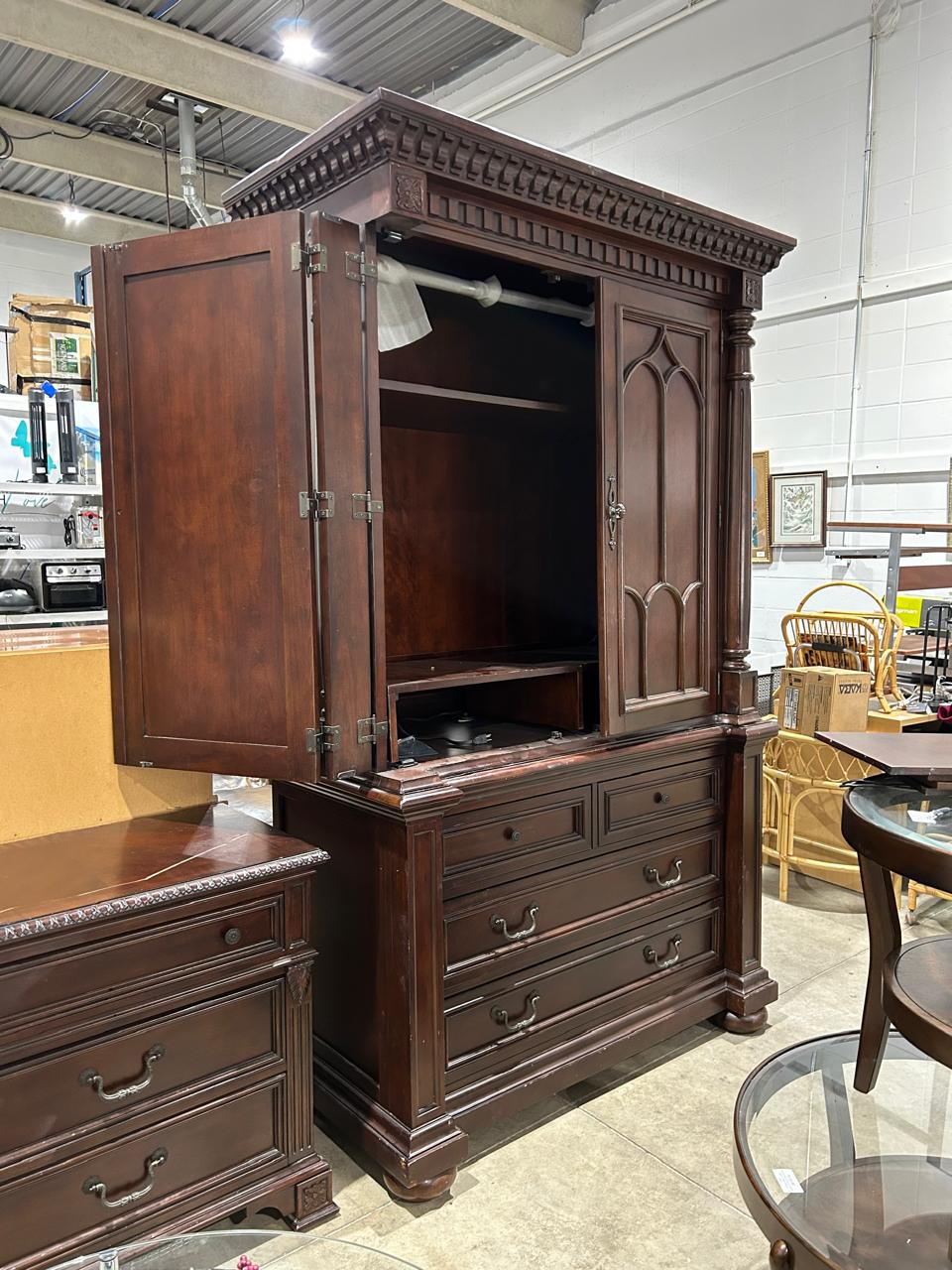 Kimball Office set - Big/Tall Storage Cabinet + 2 Smaller side table/cabinet