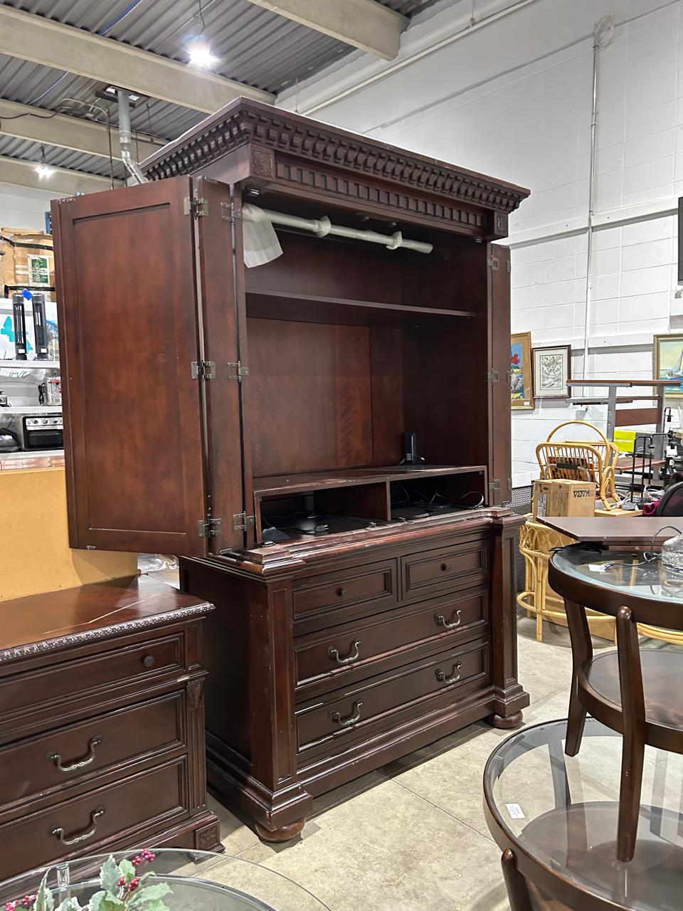 Kimball Office set - Big/Tall Storage Cabinet + 2 Smaller side table/cabinet