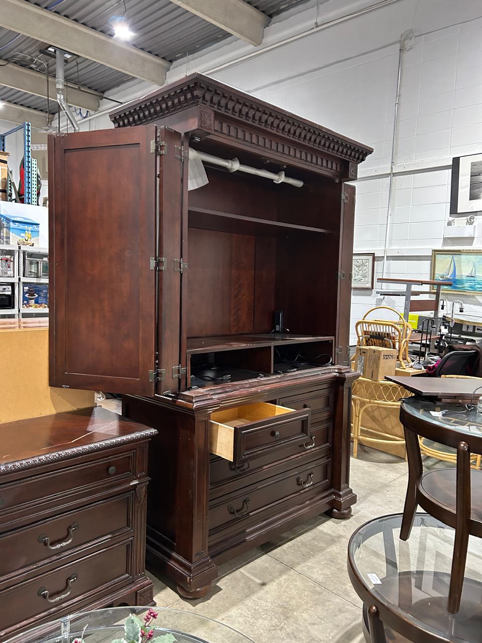 Kimball Office set - Big/Tall Storage Cabinet + 2 Smaller side table/cabinet