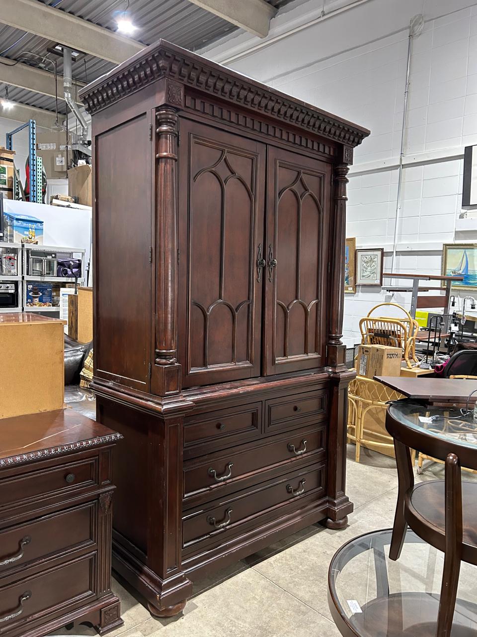 Kimball Office set - Big/Tall Storage Cabinet + 2 Smaller side table/cabinet