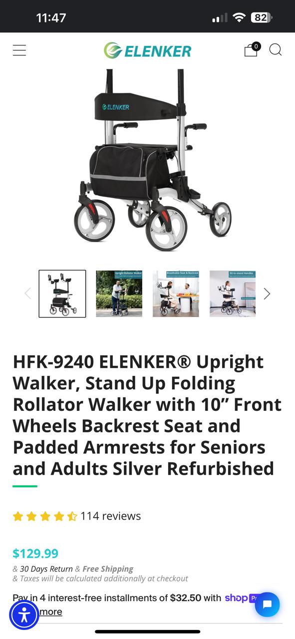 Elkener Upright Walker