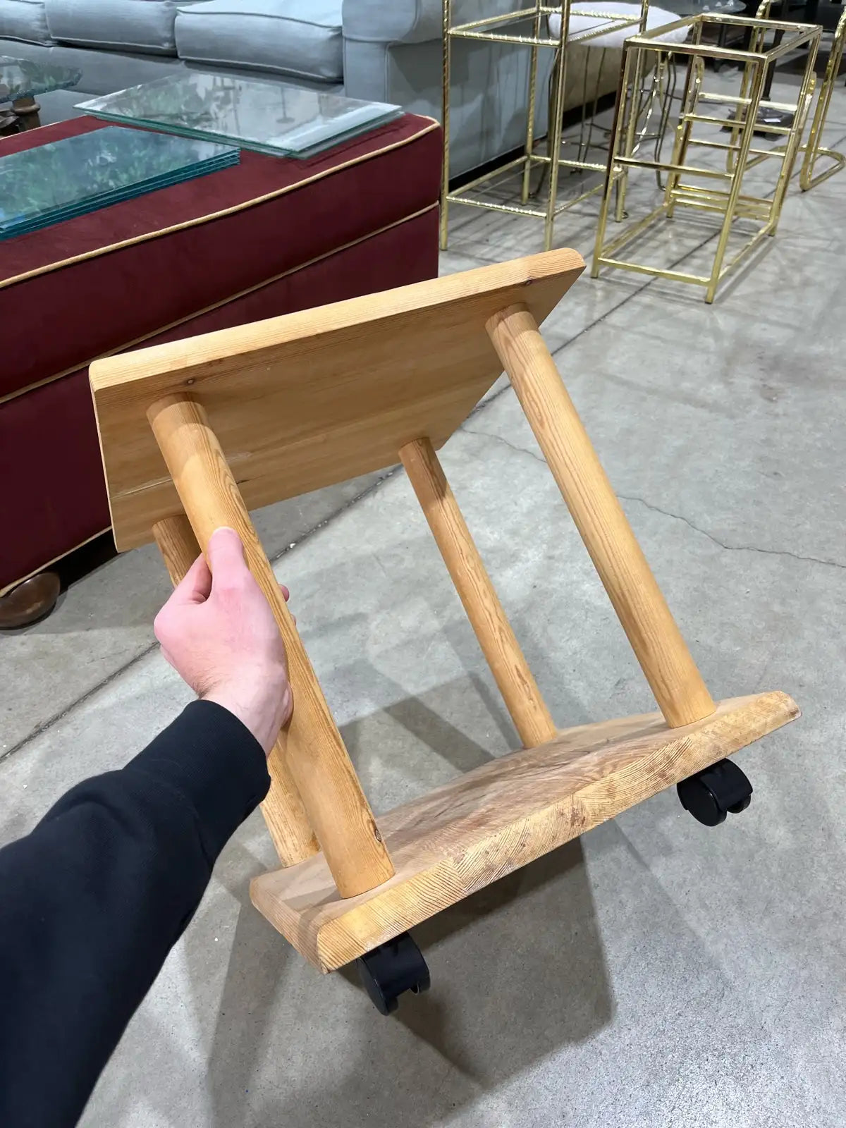 Wood Side Table