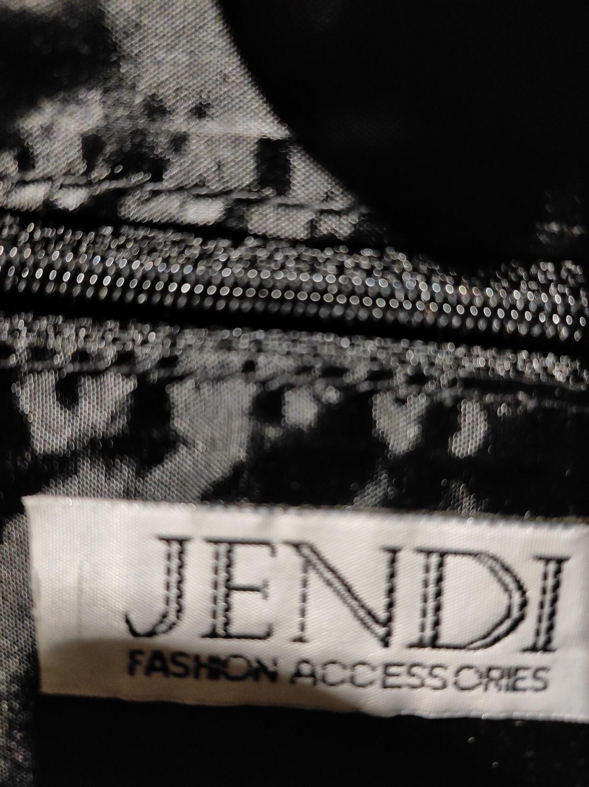 Jendi Collection Hand Bag Tote Fur Brown
