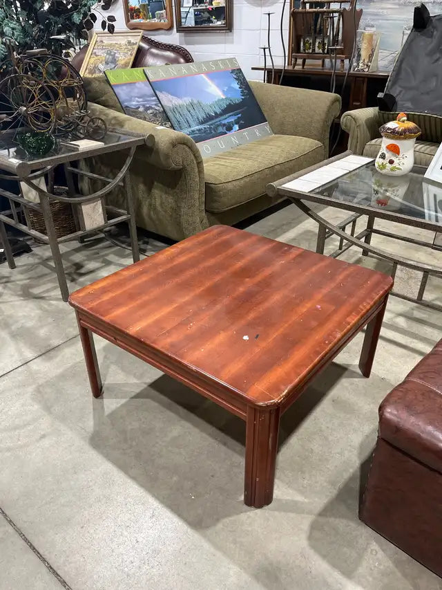Vintage Wood Coffee Table
