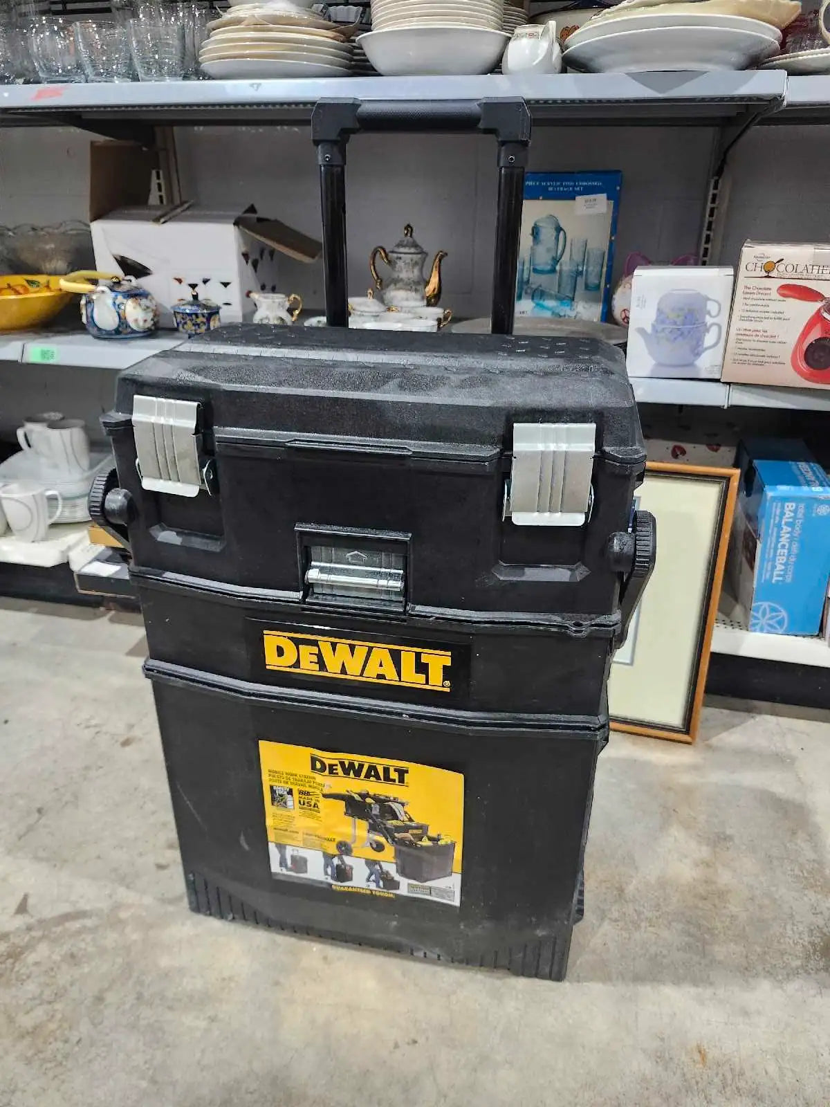 DEWALT 4-in-1 Cantilever Tool Box Mobile Work Center