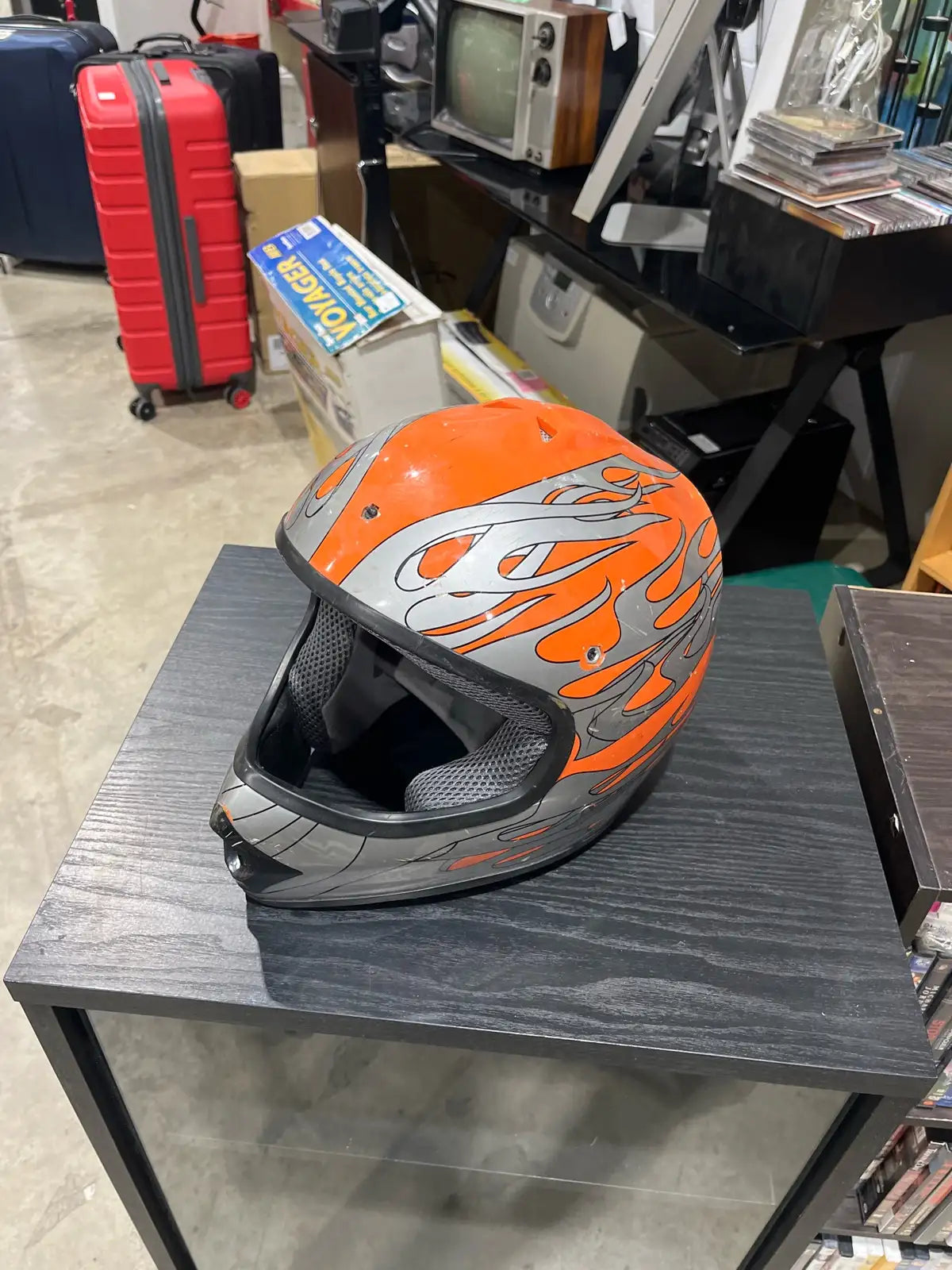 bike helmet home decor