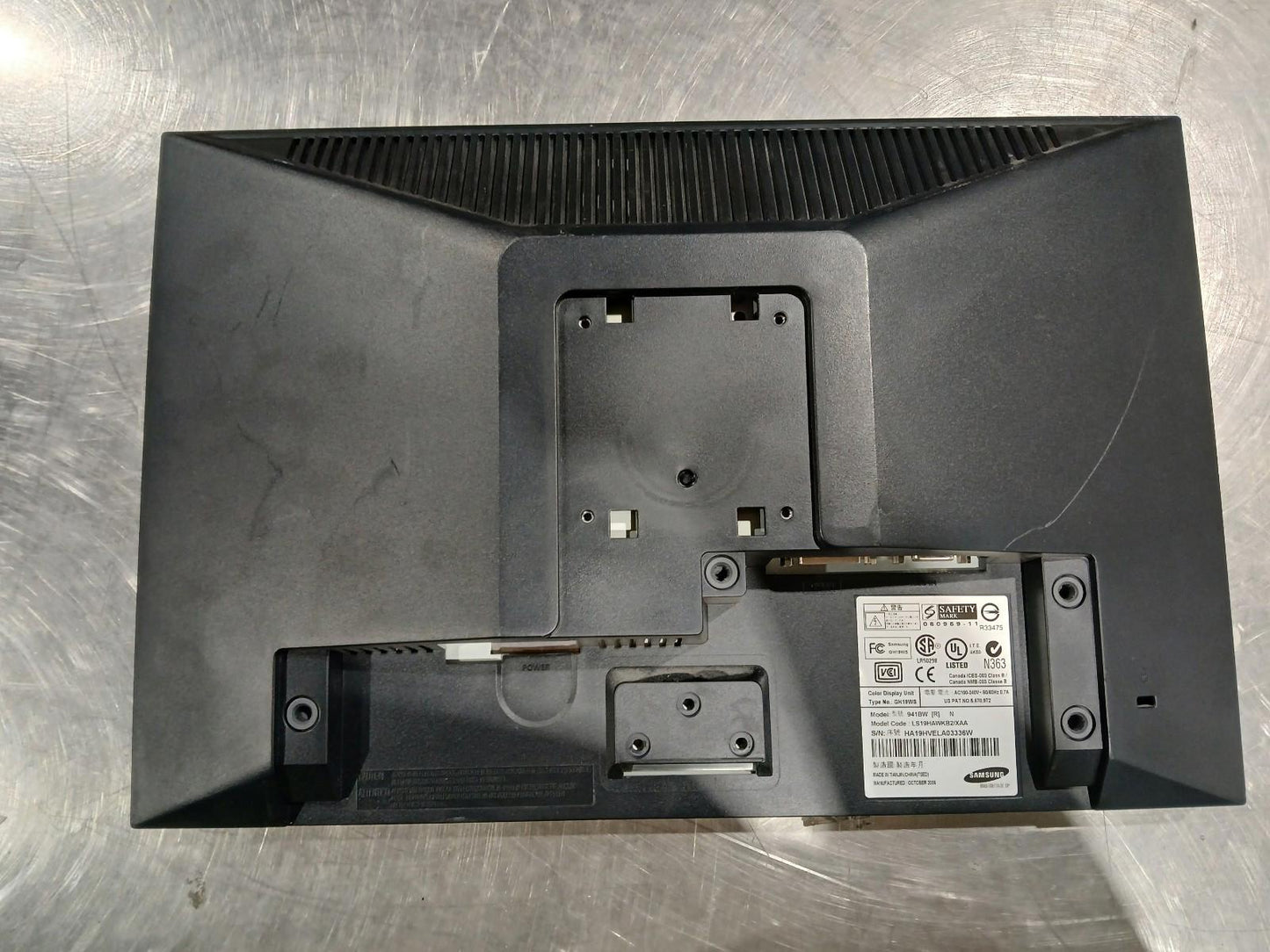 Samsung SyncMaster 941bw Monitor FOR PARTS ONLY