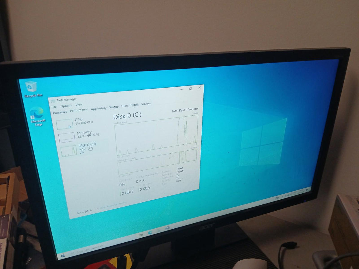 DELL SFF Desktop Computer i5-4570 2.9 GHz 4GB RAM 300GB HDD Win10
