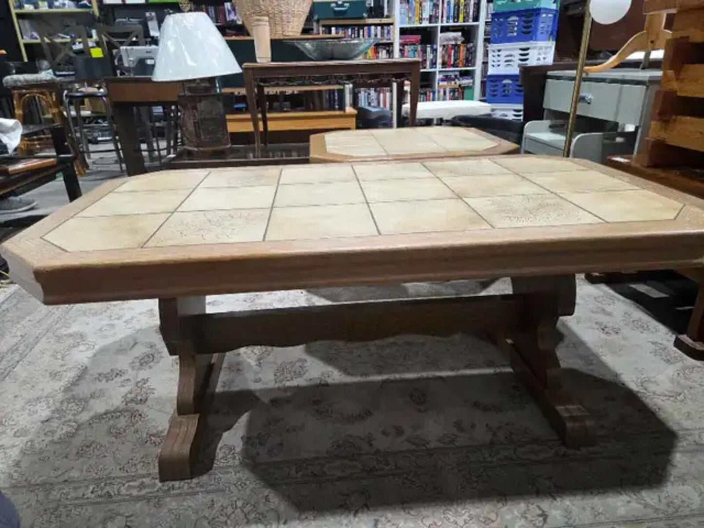 Tile Top Tables Set