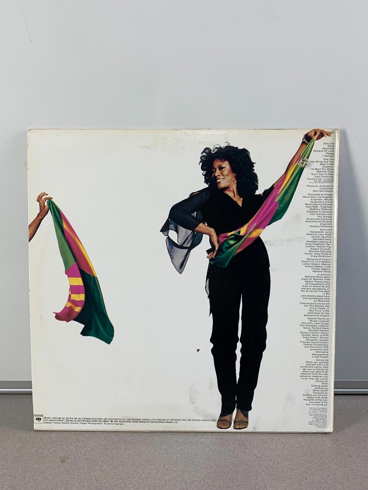 MARLENA SHAW - Acting UP - LP COLUMBIA AL 35073 STEREO DJ 1978 Soul Funk Disco