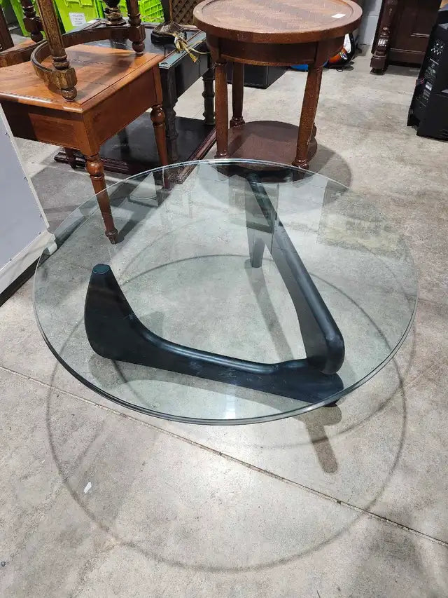 Glass Noguchi Coffee Table