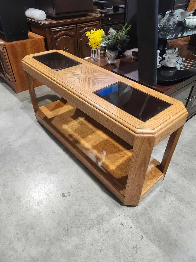 Oak Entryway Table