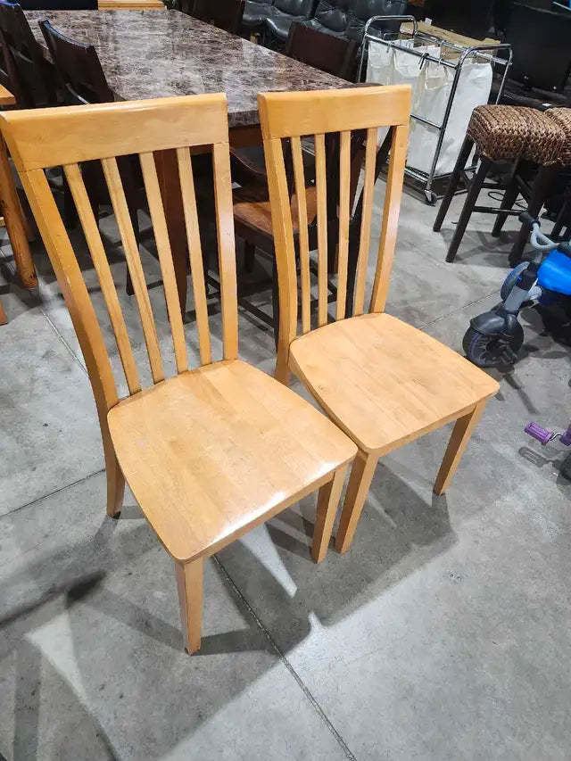 Wooden Chairs - 2 available