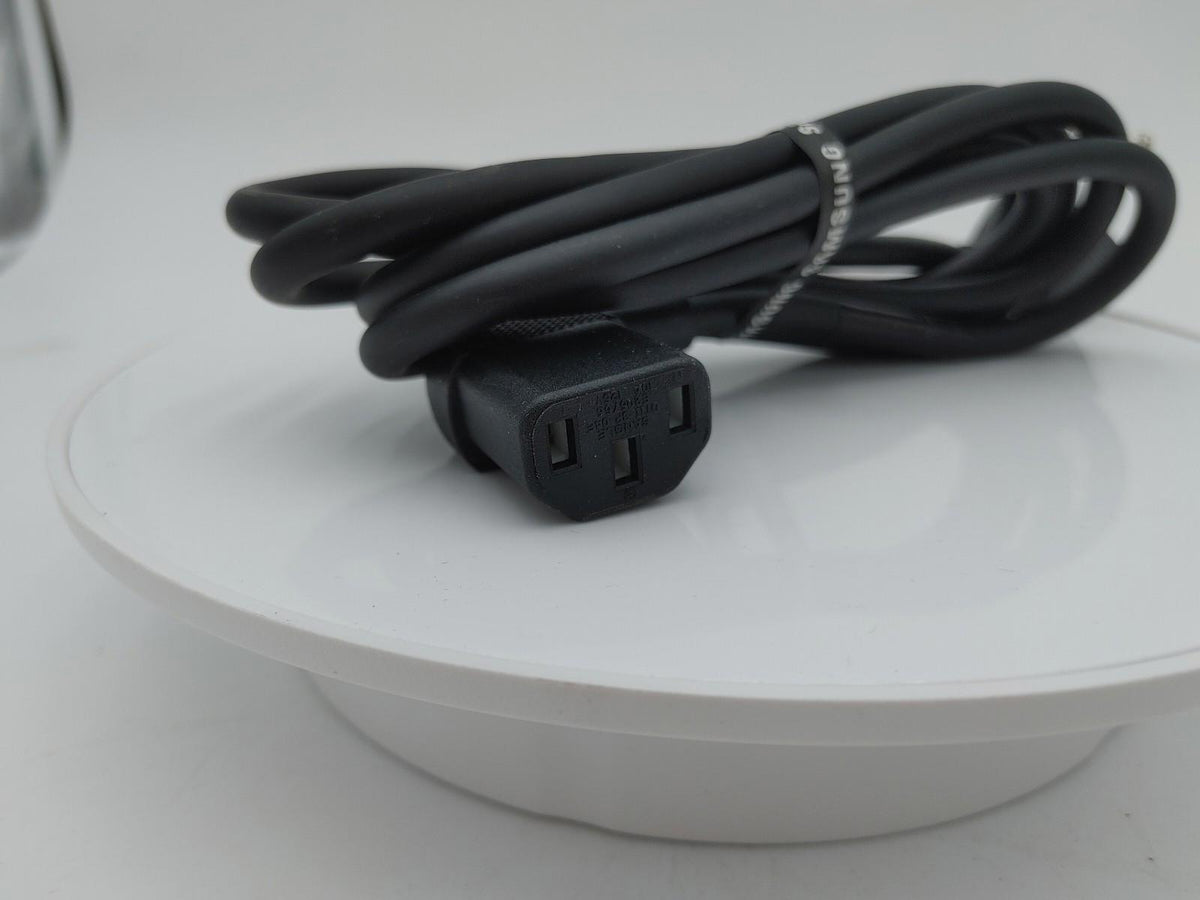Brand New SAMSUNG Pack of 6 C13 120V AC Right-angled Power Cables Black