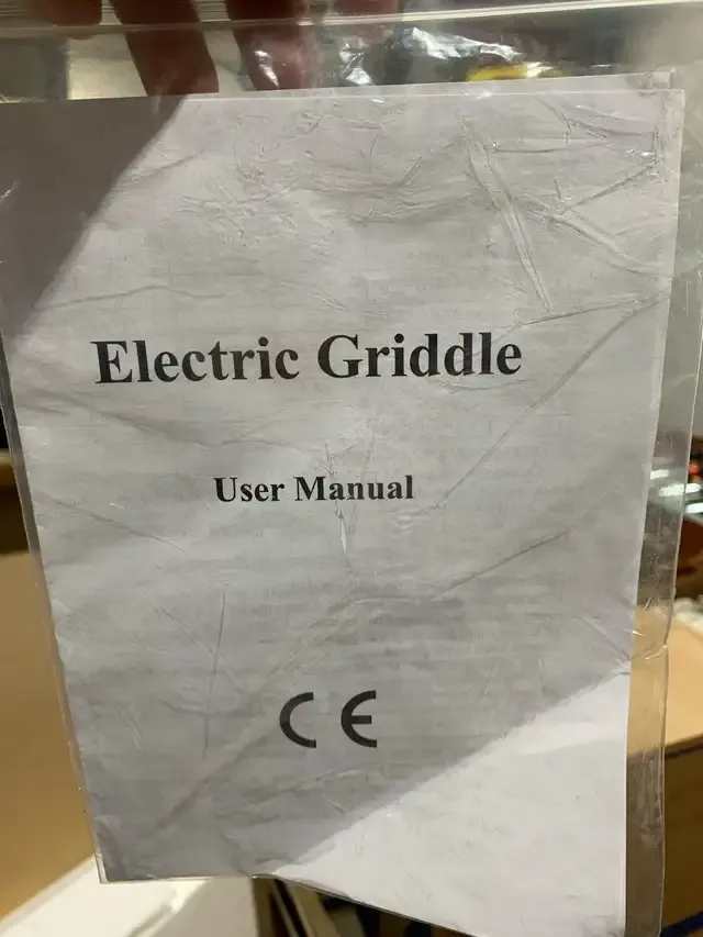 30 Inch Electric Griddle