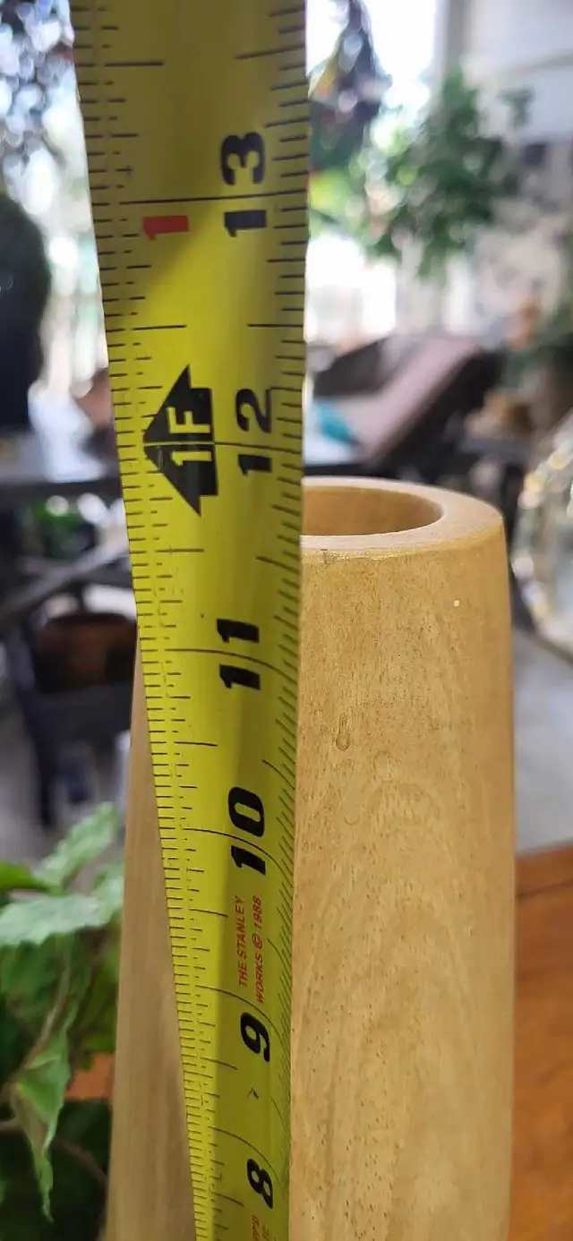 West Elm Wooden Vase