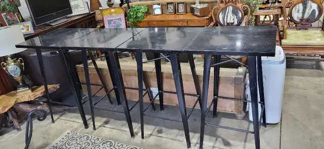 Industrial High Top Bar Table - 8 Available