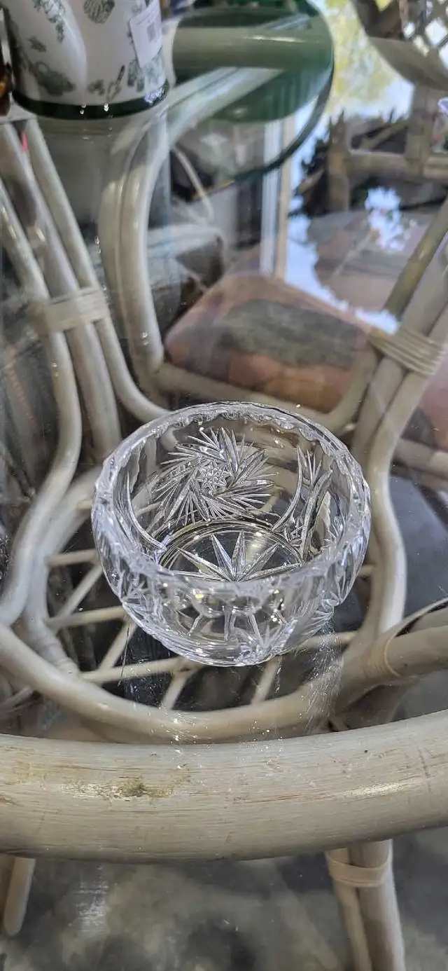 Crystal Cream and Sugar Set of 4