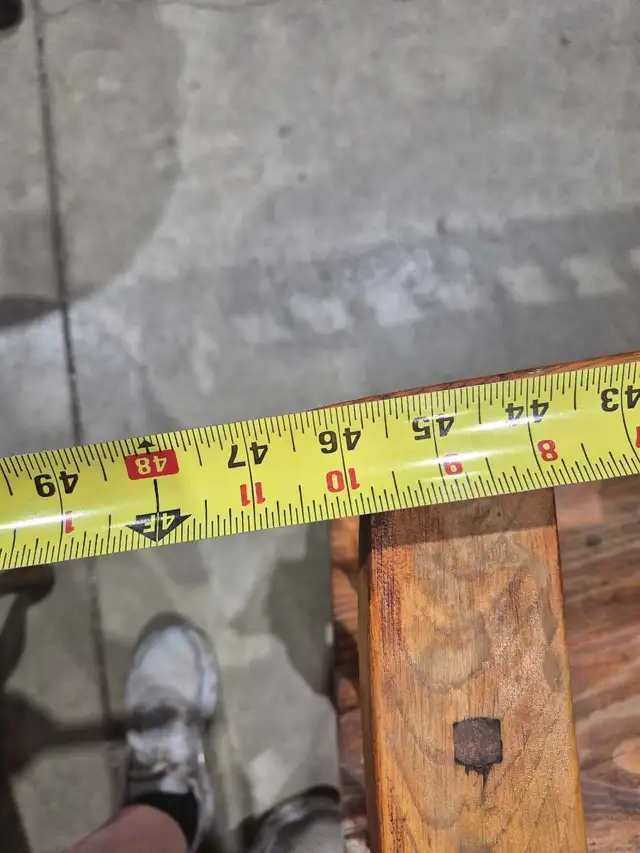 Solid Wood Spindle Bench