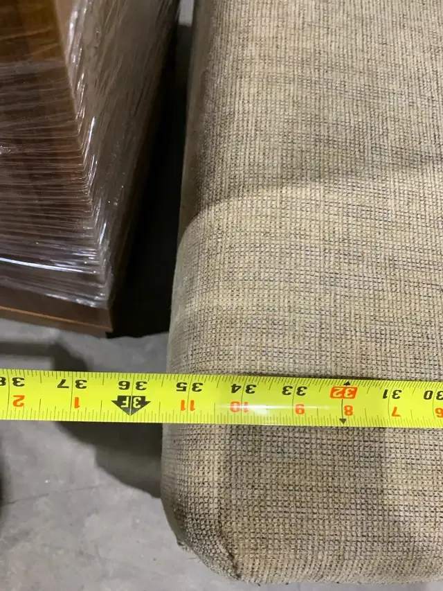 Fabric Ottoman