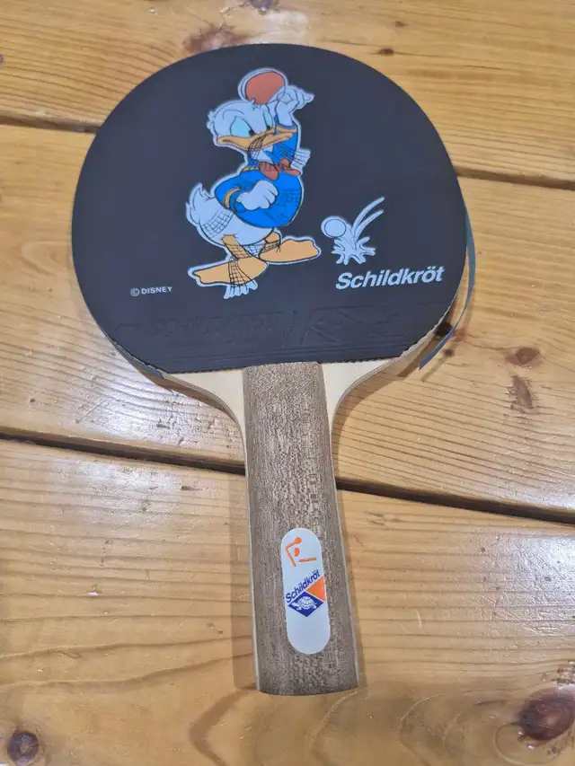 Schildkröt Table Tennis Paddle Vintage Disney