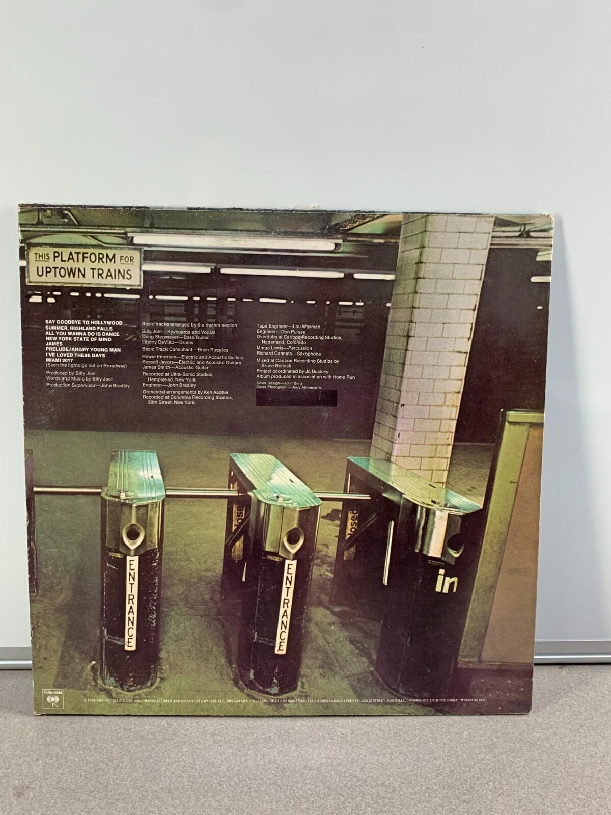 Billy Joel - Turnstiles - LP Album 1976 Columbia PC 33848 VG+