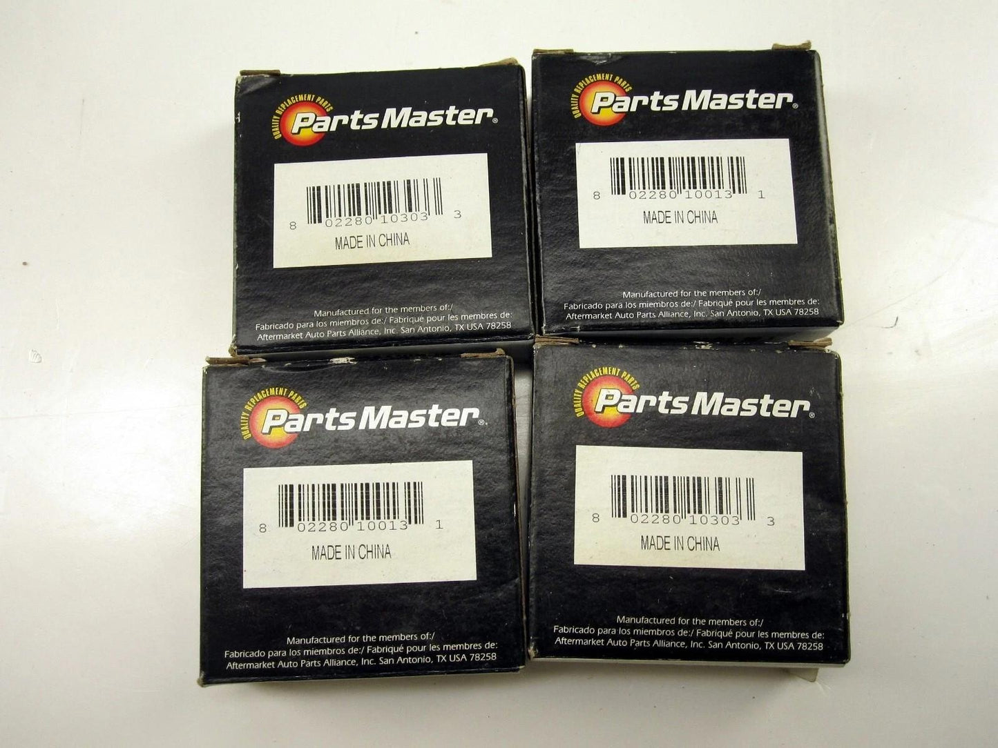 Pair of Parts Master 15101 BR15101 & Pair of LM102949 ROLLER BEARING