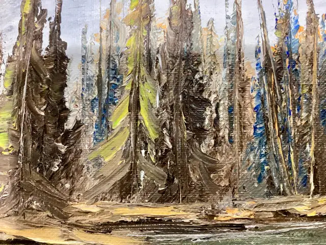 Framed Oil Painting - Landscape Art