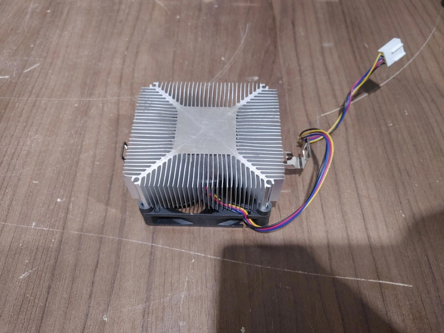 GOOD CONDITION AMD CPU Cooler and Fan Silver/Black Working