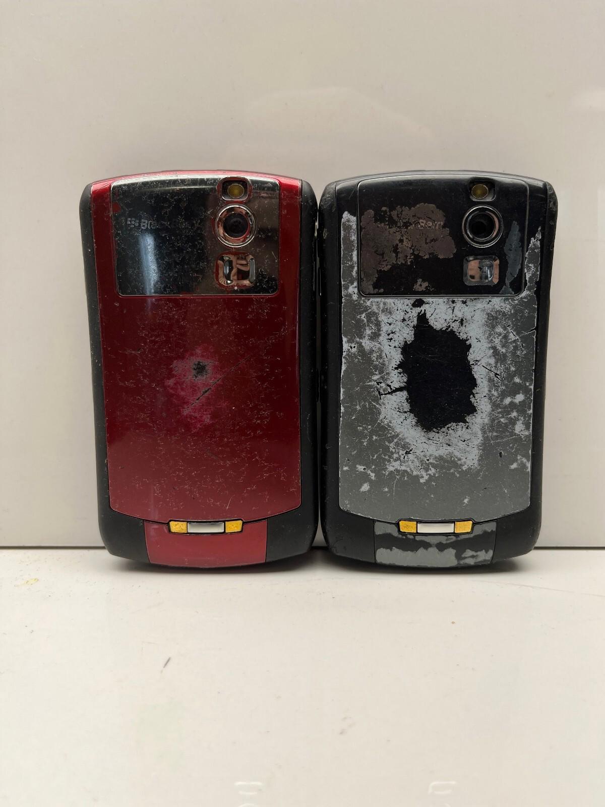 Lot of 2 BlackBerry Curve 8310 No Battery FOR PARTS